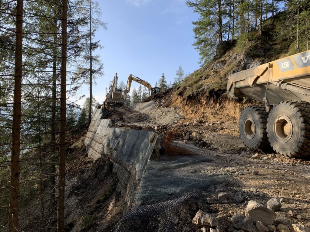 Pistenbau – Ehrwald