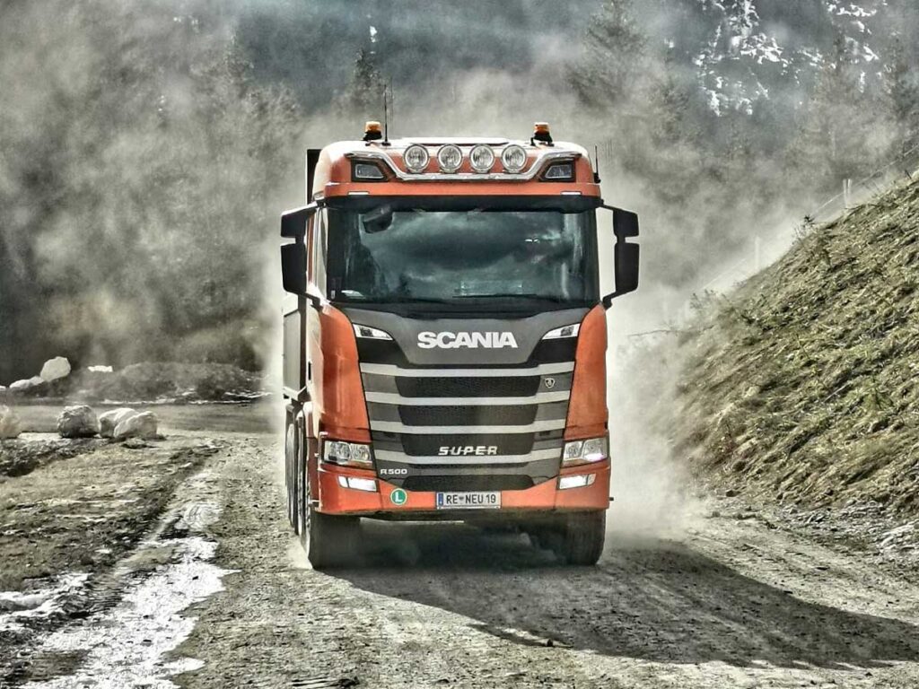 Scania R500 4-Achser